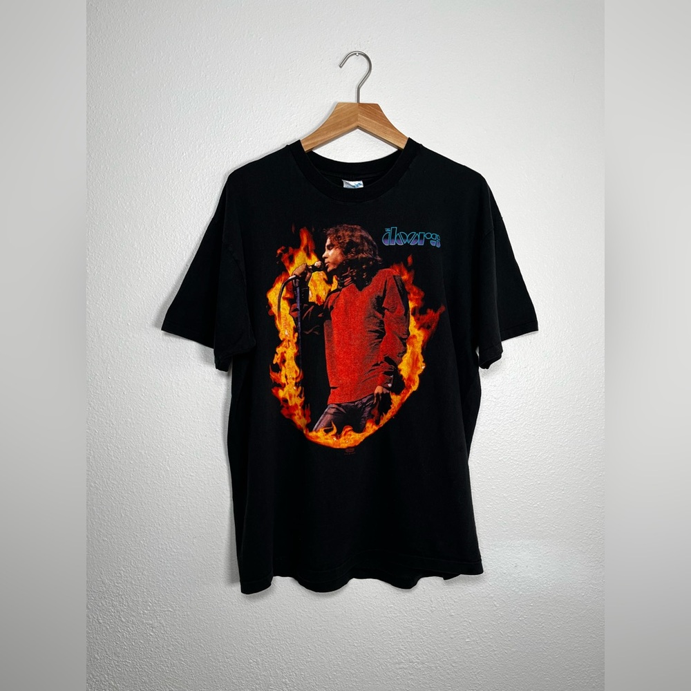Vintage 1985 The Doors single stitch band tshirt size extra large